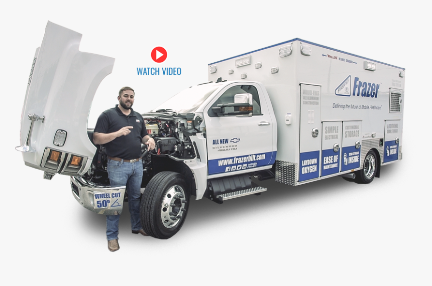 Chevy Silverado 4500 Ambulance, HD Png Download
