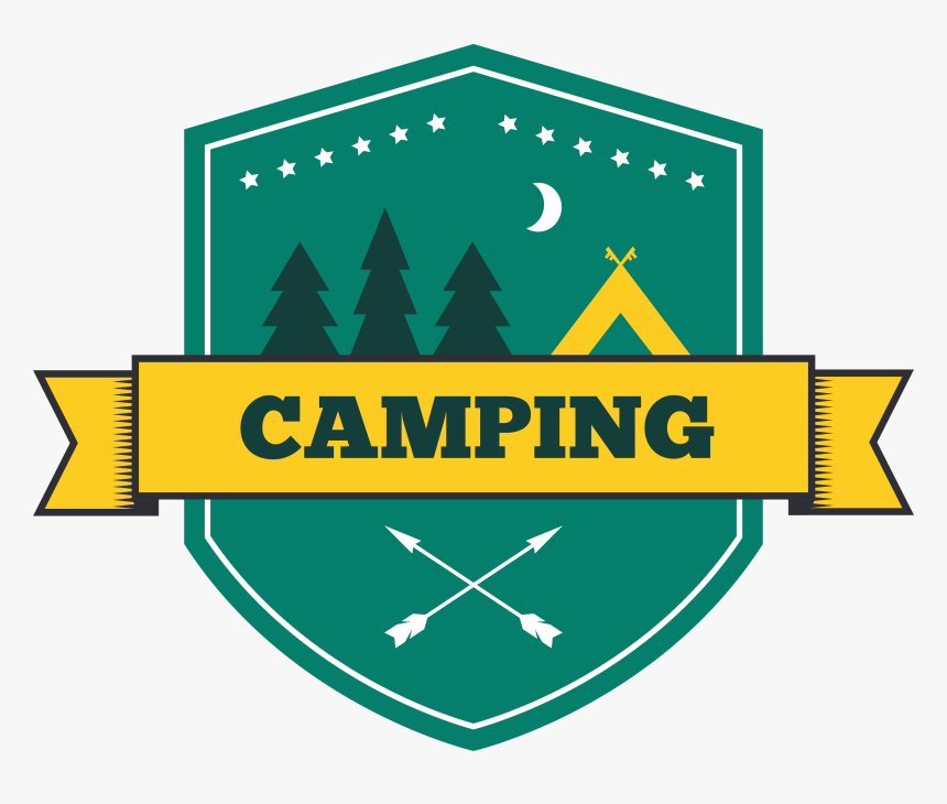 Transparent Retro Camper Clipart - Vector Camp Icon Png, Png Download