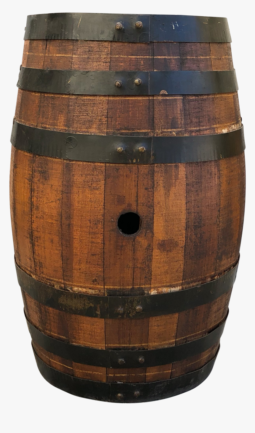 Wine Barrel Png - Wood, Transparent Png