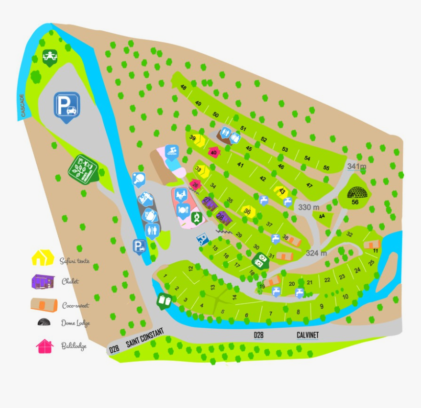 Map - Moulin De Malempré Plattegrond, HD Png Download