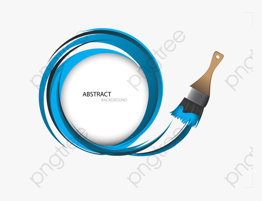 Paint Brush Border Clip Art Free