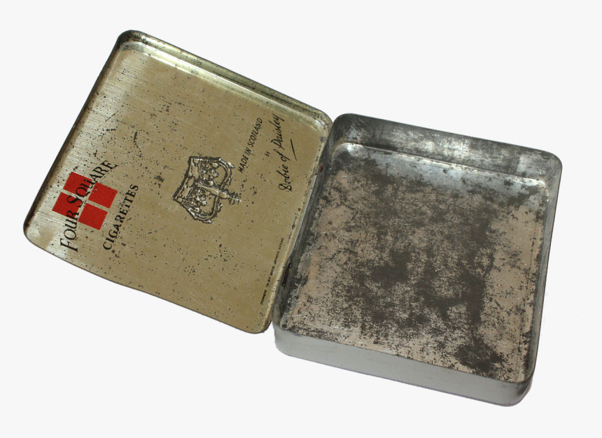 Tin, Container, Png, Cigarettes, Four Square, Tobacco - Bronze, Transparent Png