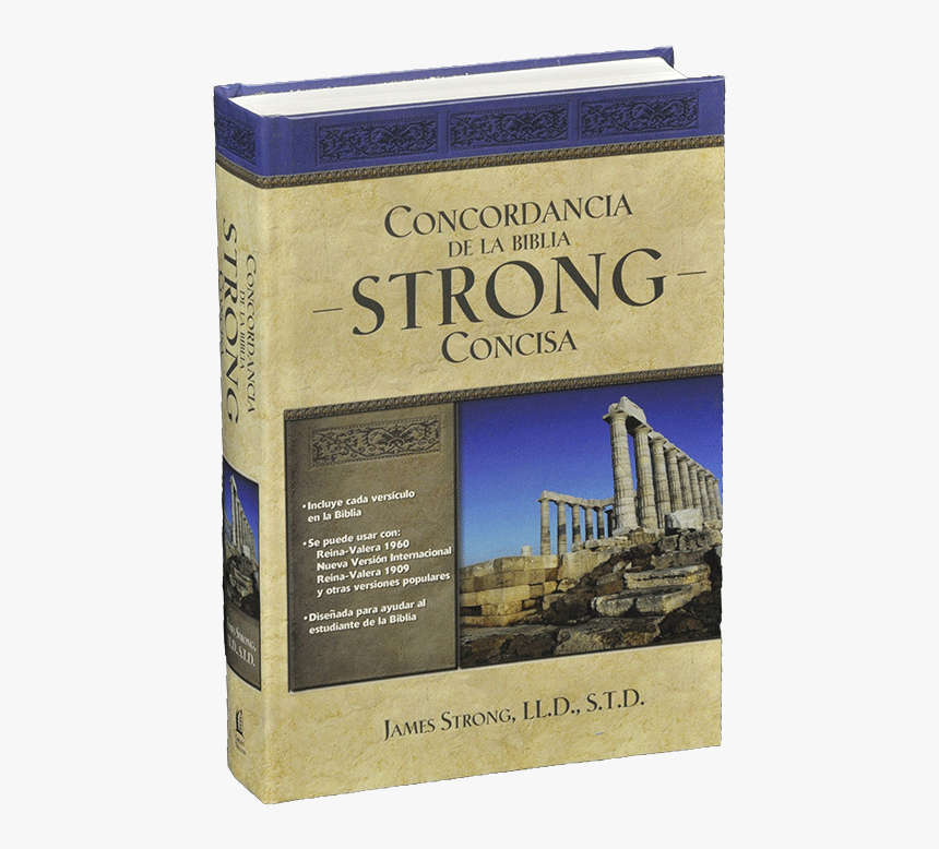 Spanish La Nueva Concordancia De La Biblia Strong Concisa, - Concordancia De La Biblia Strong Concisa, HD Png Download