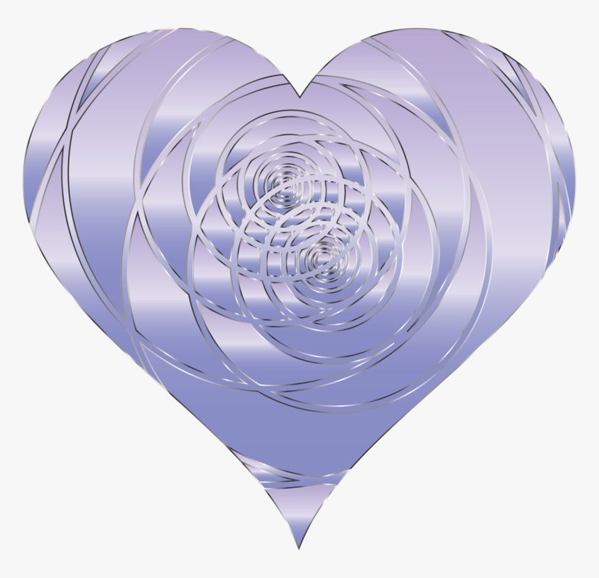 Blue,purple,heart - Heart, HD Png Download