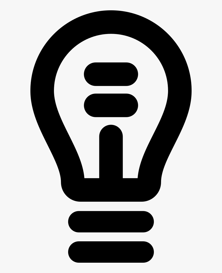 Lightbulb - Sign, HD Png Download