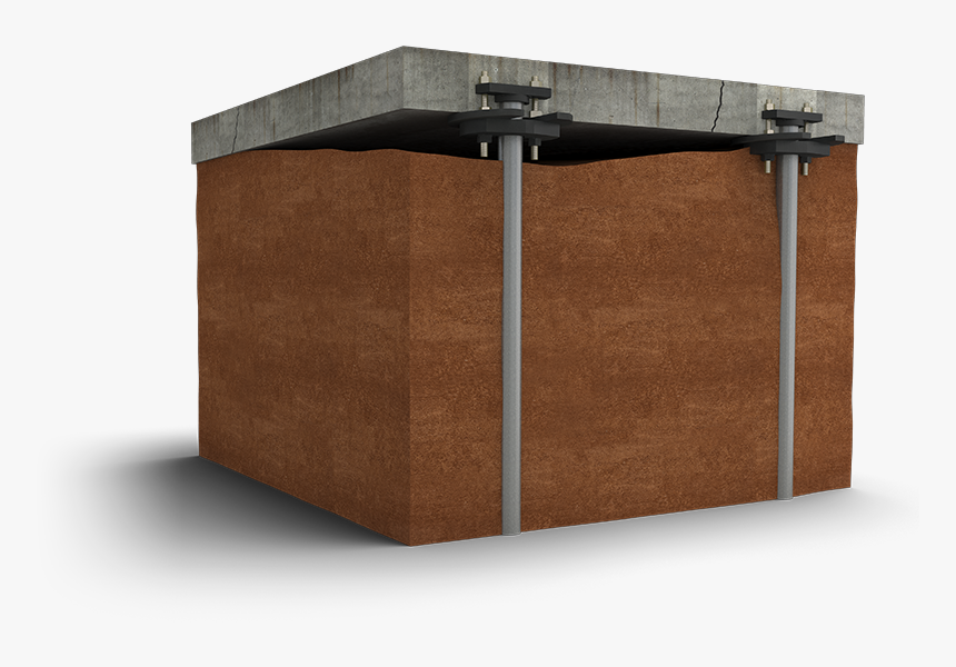 Slab Pier True Level Concrete - Slab Pier, HD Png Download