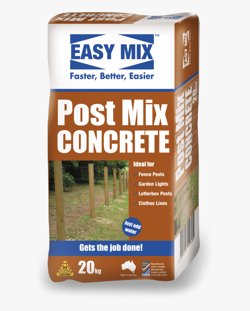 Easy Mix Post Mix Concrete, HD Png Download
