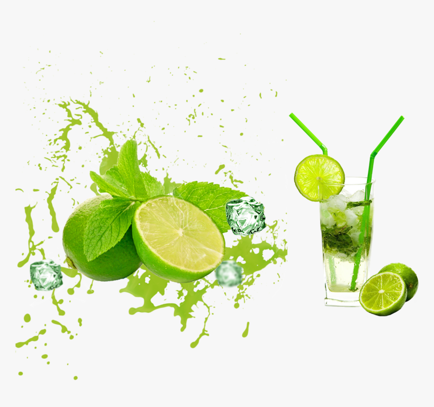 Transparent Mojito Clipart - Green Juice Splash Png, Png Download
