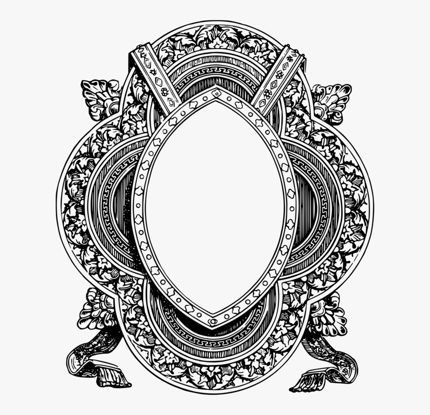 Picture Frame,visual Arts,monochrome Photography - Portable Network Graphics, HD Png Download