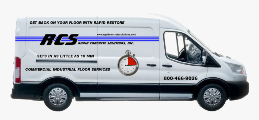 Rapid Concrete - Cargo Van White Amazon Van, HD Png Download