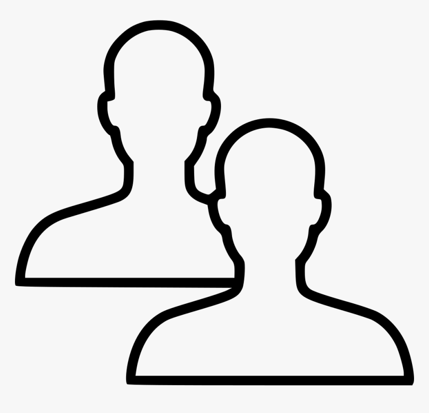 Account Faces Members People Profile Team Users Icon - Man, HD Png Download