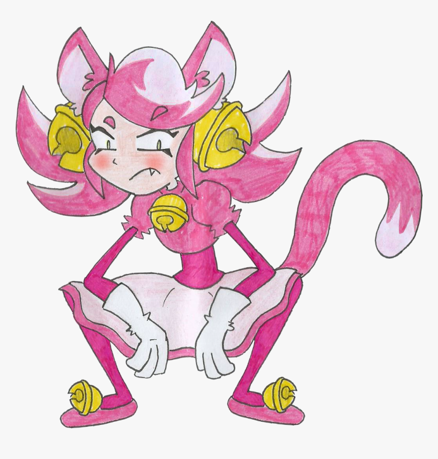A Really Quick Drawing Of Mad Mew Mew From The Switch - Cartoon, HD Png Download