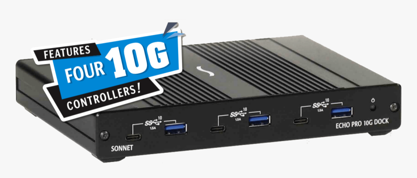 Sonnet Echo Pro 10g Echo Dkpro T3 Angle - Electronics, HD Png Download
