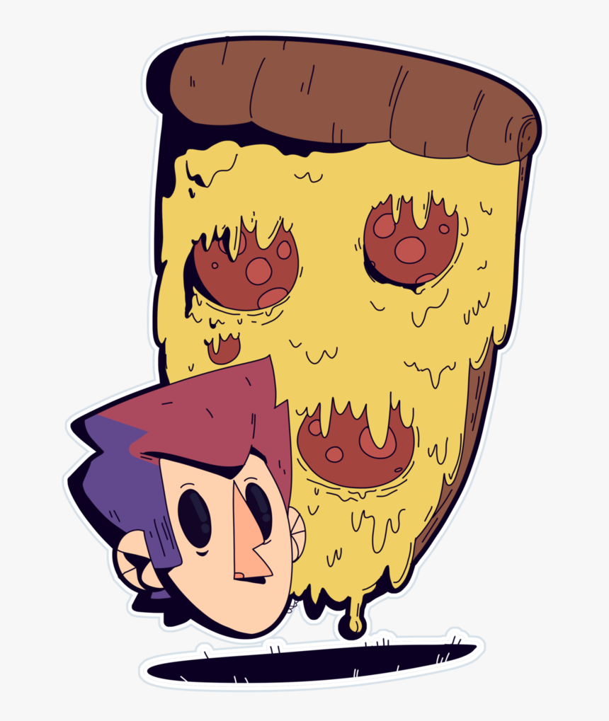 Pe Pe Pe Pepperoni Pizza By Bits Of Bots - Cartoon, HD Png Download