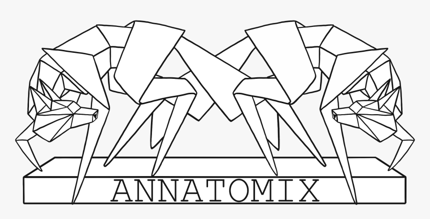 Annatomix - Line Art, HD Png Download