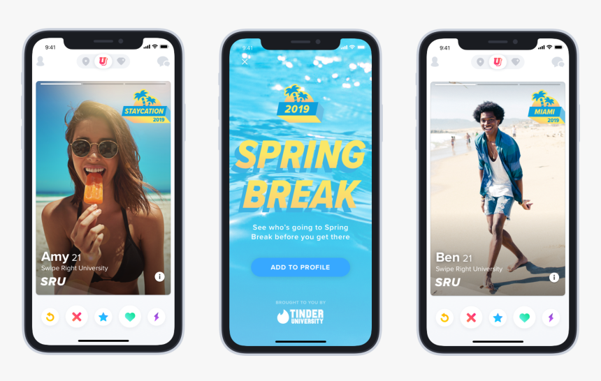Tinder Spring Break Mode, HD Png Download