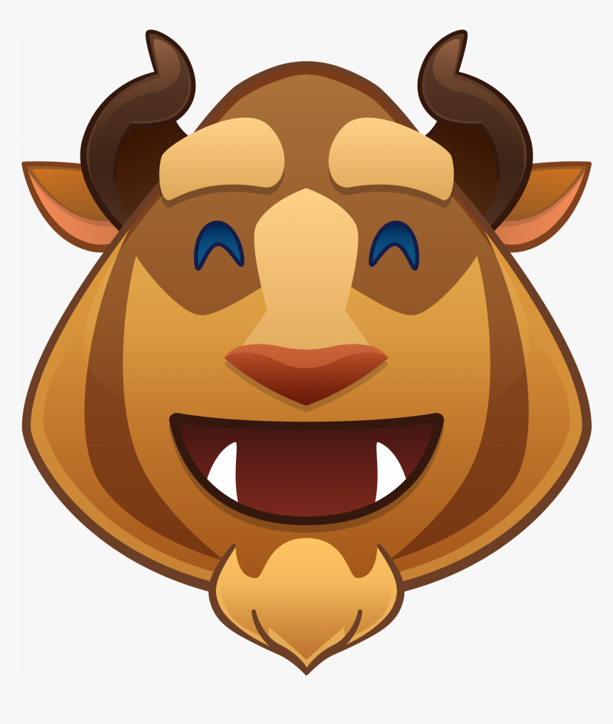 Beauty And The Beast Emoji Clipart Belle Beauty And - Disney Emoji Beauty And The Beast, HD Png Download