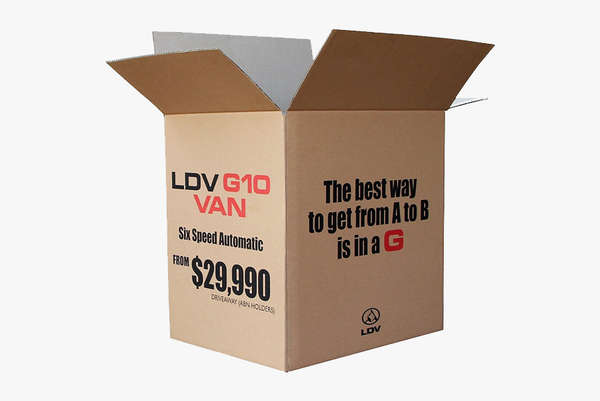 Corrugated Printed Box Png, Transparent Png