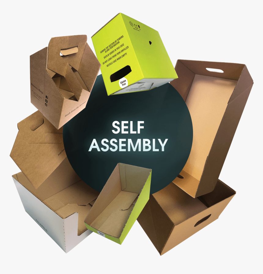 Corrugated Self Assembly - Plywood, HD Png Download