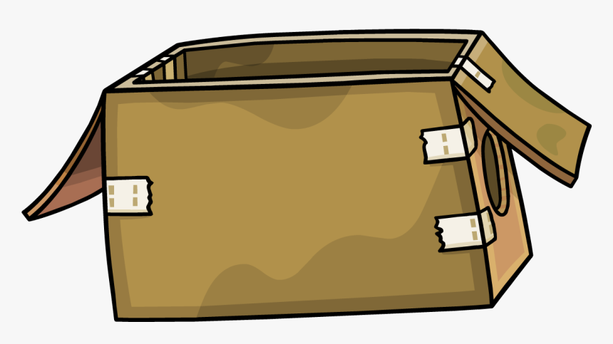 Club Penguin Wiki - Cardboard Box Png Cartoon, Transparent Png