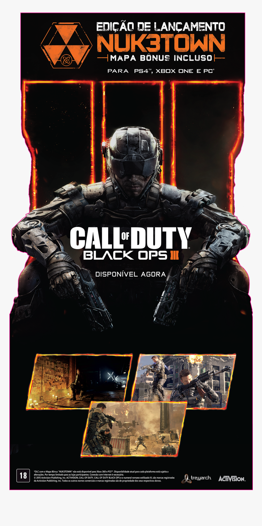 Call Of Duty Black Ilops 3 Ps4, HD Png Download