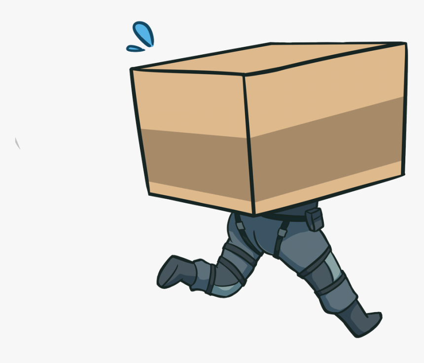 Drawing Cardboard Box Transparent, HD Png Download