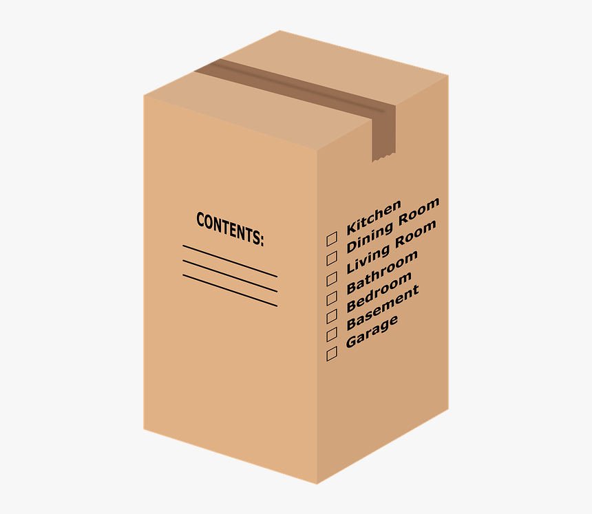 Moving Box, Cardboard Box, Carton Box - Box, HD Png Download