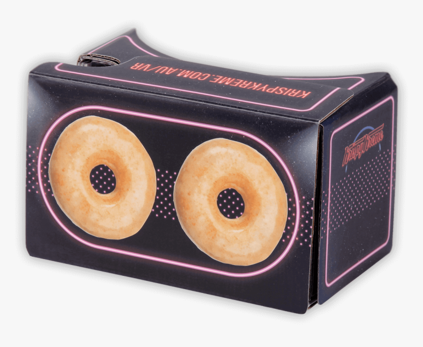 0 Normal Branded Vr Cardboard Front View - Doughnut, HD Png Download