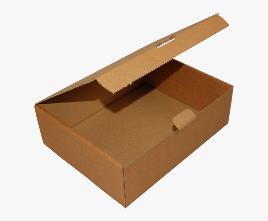 Folding Box, Corrugated Cardboard, 300x240x100mm, With - Box Flap Closure, HD Png Download