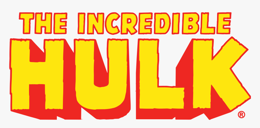 Incredible Hulk Comic Logo, HD Png Download