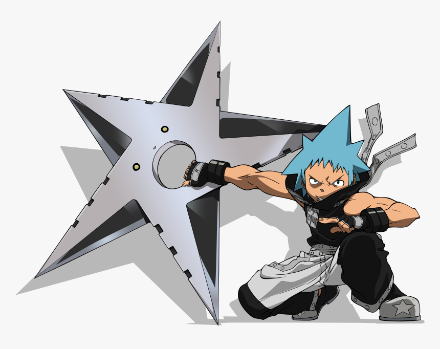 Transparent Black Star Png - Blackstar From Soul Eater, Png Download