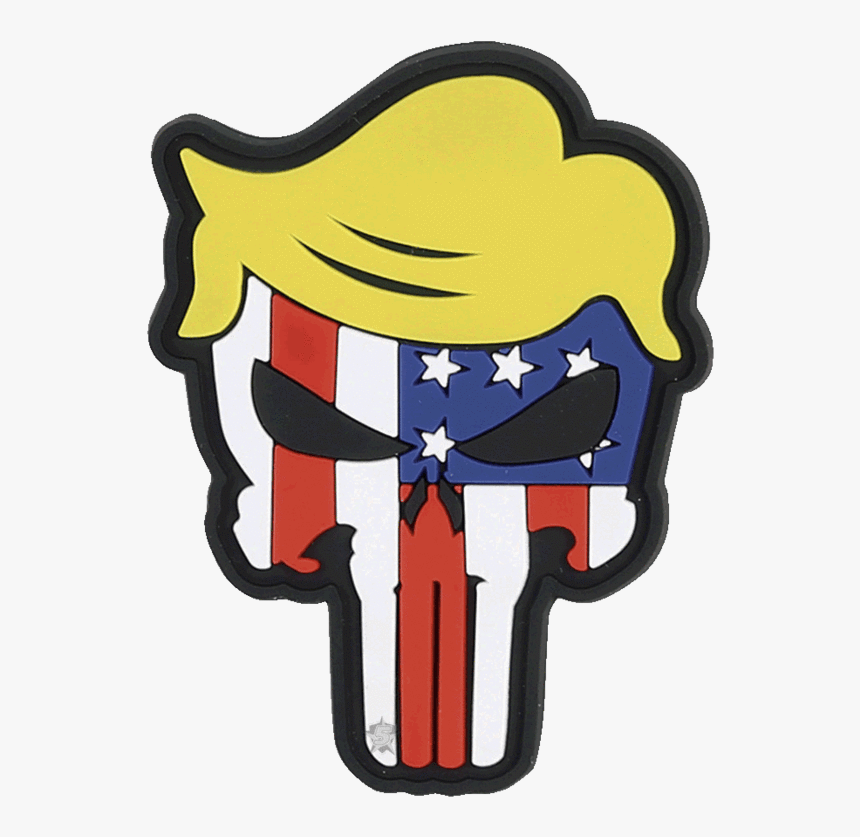 Trump Punisher Morale Patch, HD Png Download