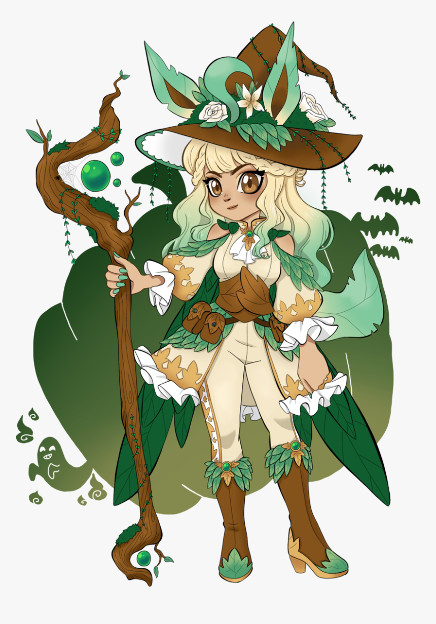 Image - Leafeon Gijinka, HD Png Download