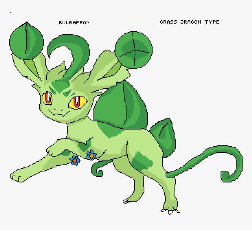Leafeon Png, Transparent Png