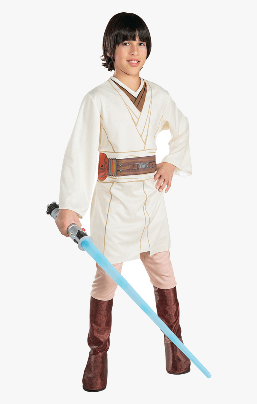 Transparent Obi Wan Png - Jedi Stars Costume For Kids, Png Download