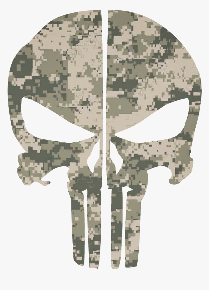 Punisher Digital Camo, HD Png Download