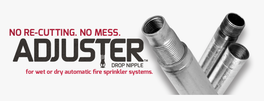 Adjustable Drop Nipple For Wet Or Dry Automatic Fire - Nipple, HD Png Download