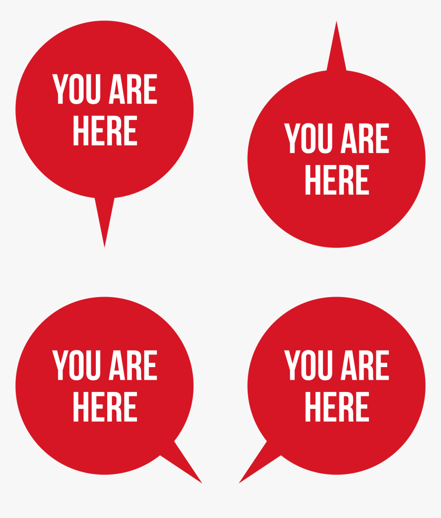 You Are Here, HD Png Download