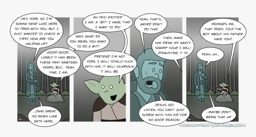 Weirdly, This Is One Of The Few Times I Ve Drawn Obi-wan - Cartoon, HD Png Download