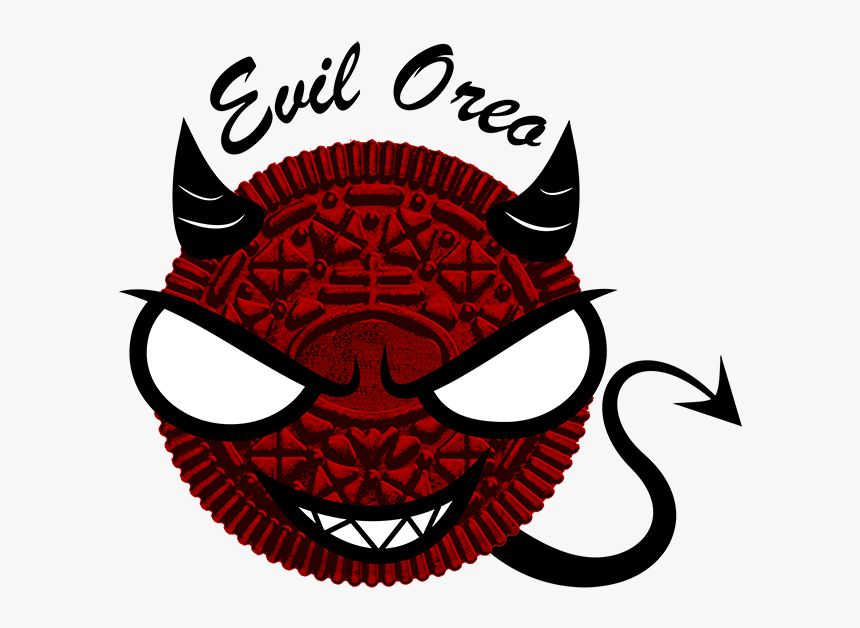 Evil Oreo Commission Icon - Top Of Oreo Cookie, HD Png Download