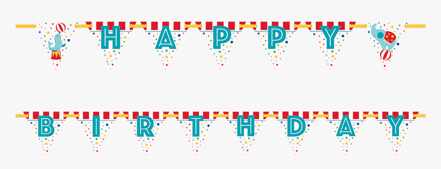 Transparent Circus Banner Png - Carnival Banners Happy Birthday, Png Download