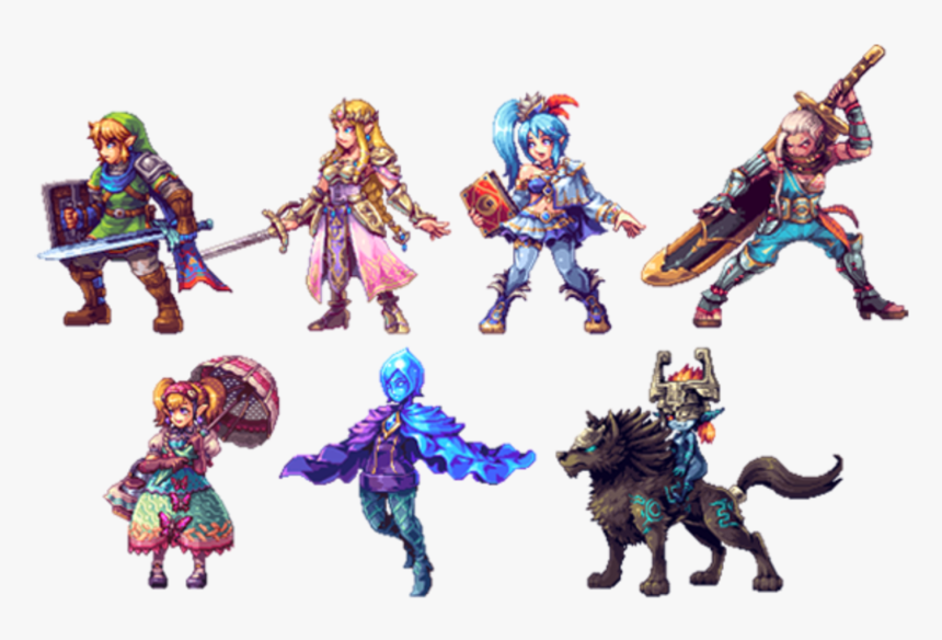 Legend Of Zelda Breath Of The Wild Sprite , Png Download - Legend Of Zelda Breath Of The Wild Sprite, Transparent Png
