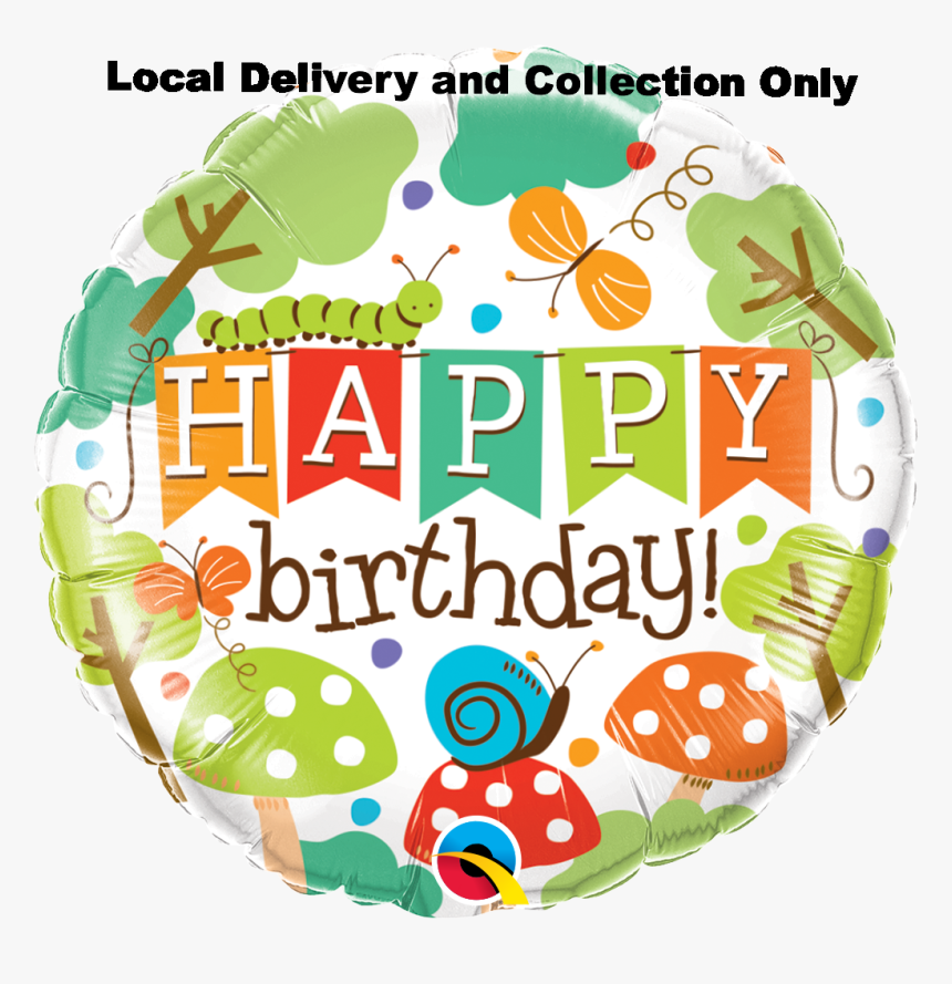 Birthday Banner Garden Foil Balloon - Garden Gnome Birthday, HD Png Download