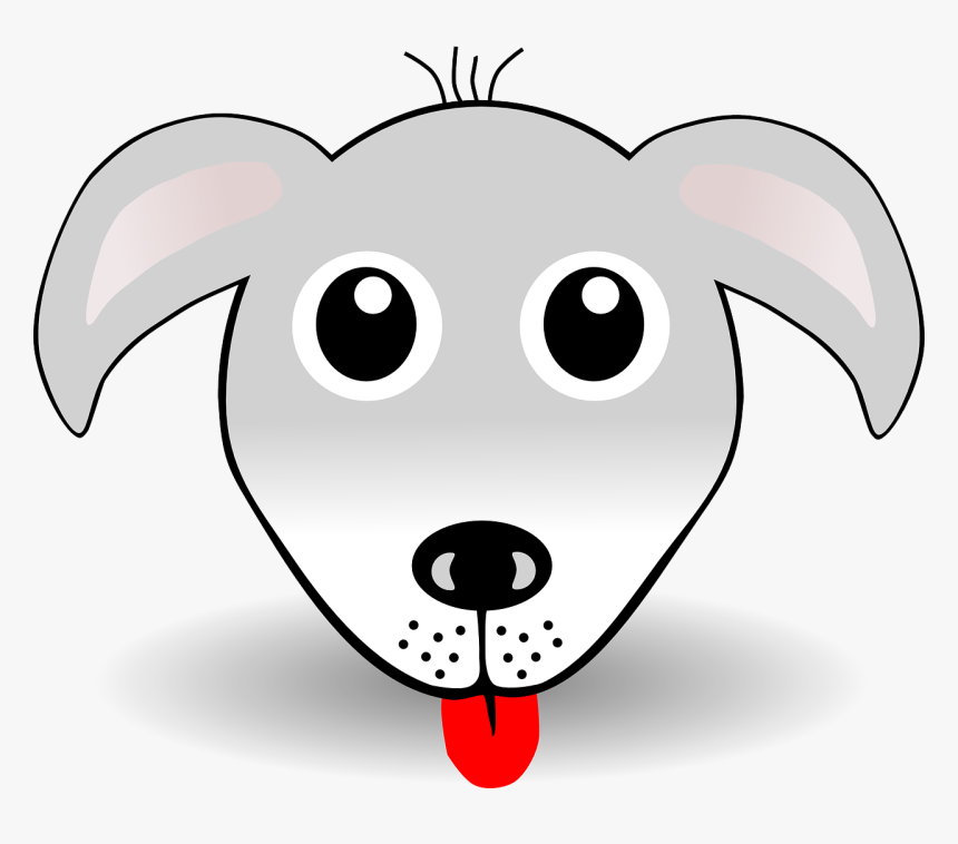 Hillarious Clip Face - Clipart Of Dog Face, HD Png Download