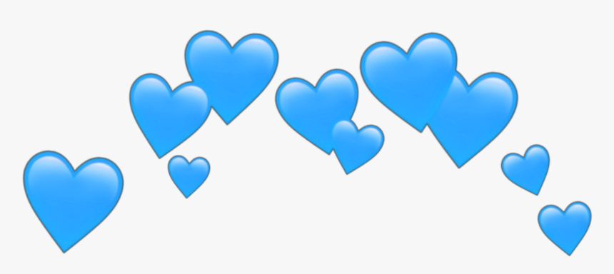 Transparent Heart Crown Png, Png Download