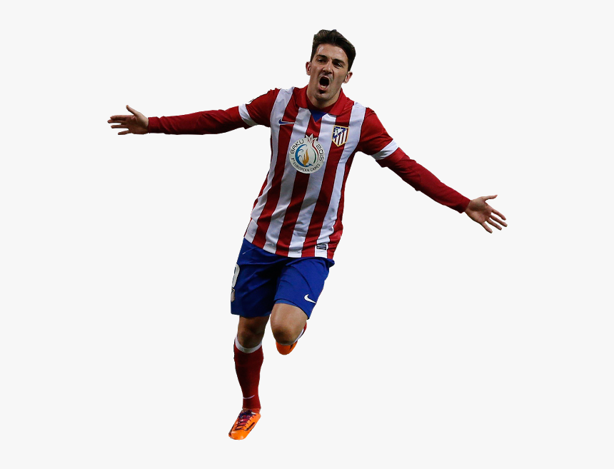 David Villa Png Image - Soccer Player No Background, Transparent Png