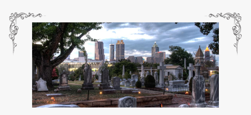 Oakland Header - Oakland Cemetery Atlanta View, HD Png Download