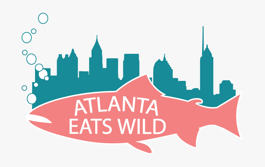 Atlantaeatswild - Painting Of Atlanta Skyline, HD Png Download