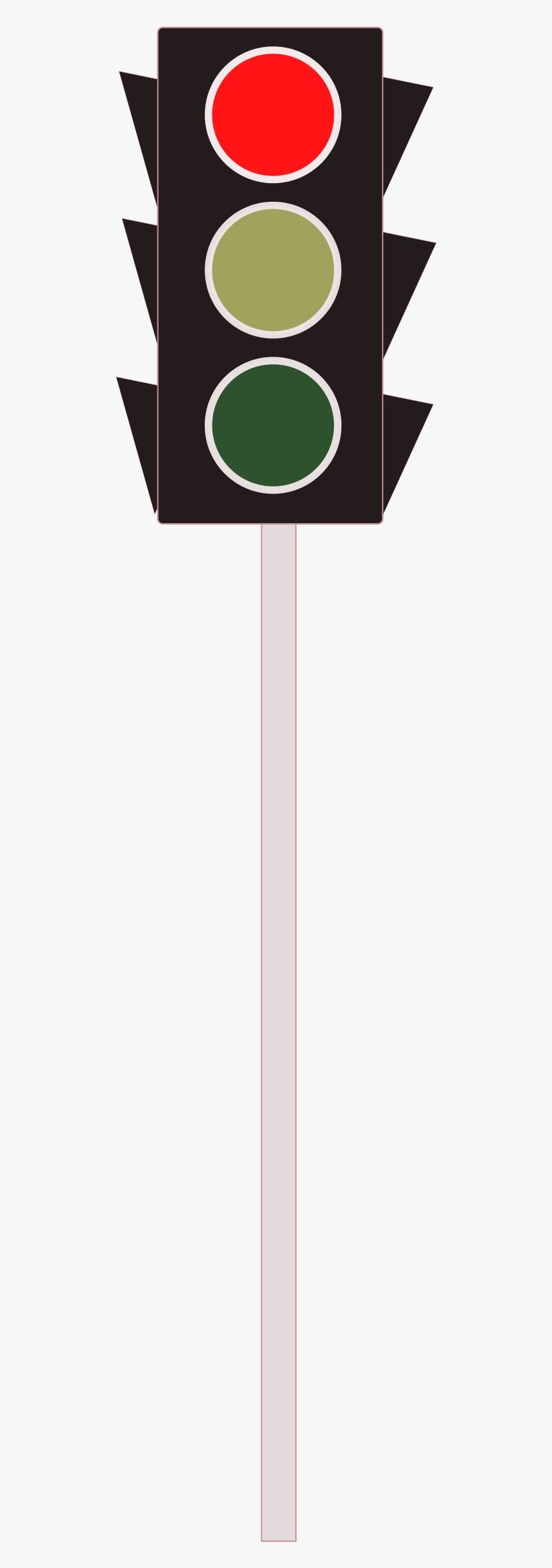 Traffic Light Clipart Red Light - Wood, HD Png Download