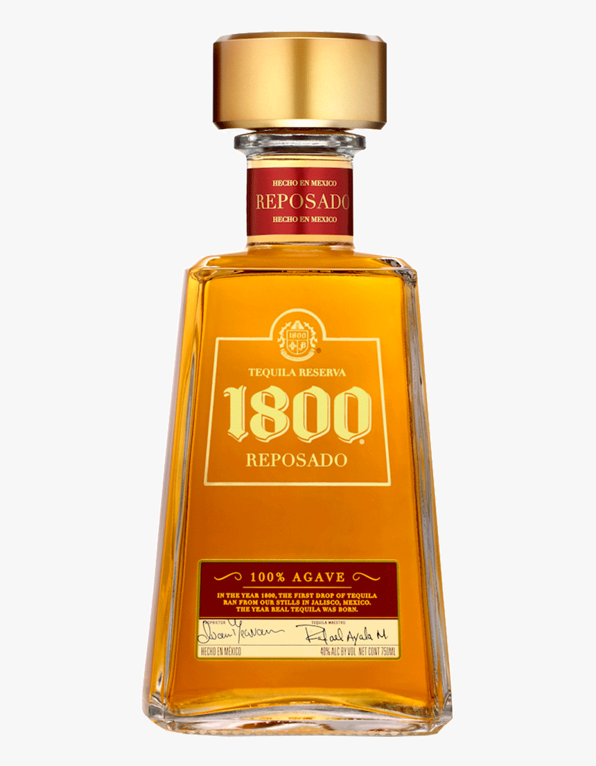 1800 Reposado Tequila 750 Ml, HD Png Download